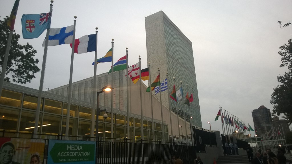 YK:n päämaja New Yorkissa. Kuva: Kirsi Pere