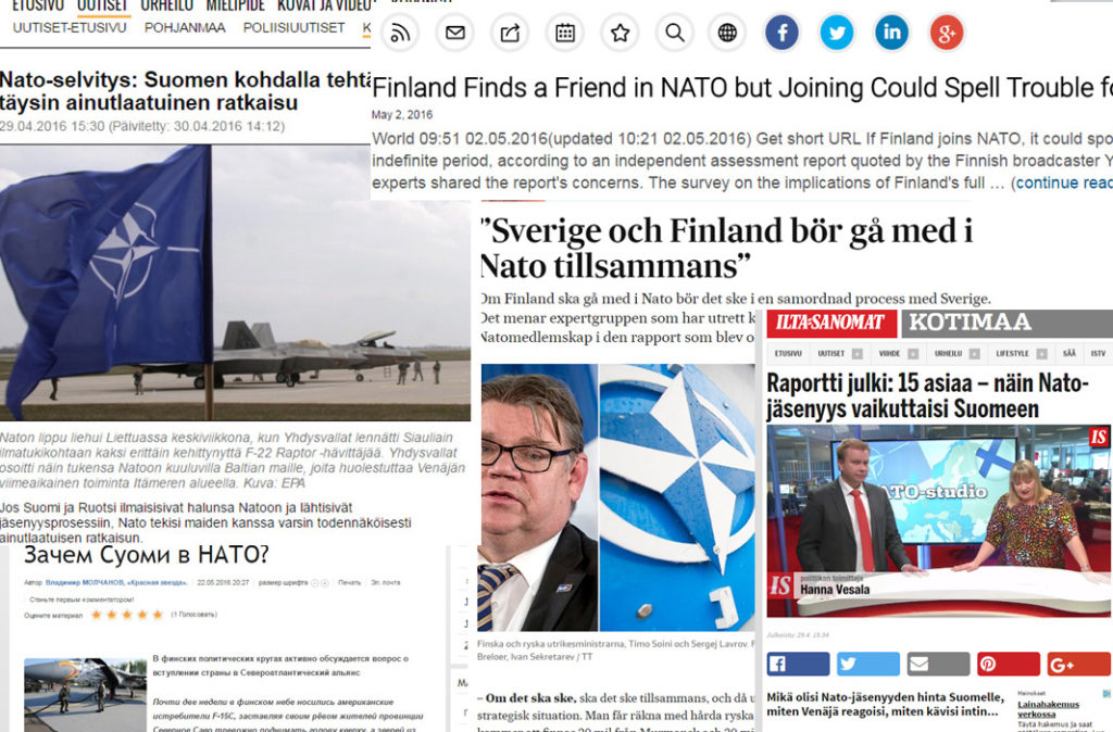 Nato-arvio ja siitä käytävä keskustelu on näkynyt hyvin mediassa, Suomessa ja ulkomailla.