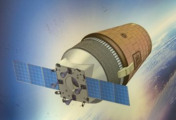 Piirroshahmotelma Gaganyaan-avaruusaluksesta. Kuva: ISRO.